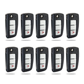 433MHZ Car Key Fob Replacement for 2014-2017 Rogue S Remote 3 Button CWTWB1G76  KR-N3RB-10